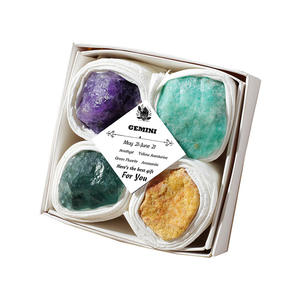 Cristallo naturale grezzo 12 zodiacale Set-irregolare cristallo grezzo diffusore di <span class=keywords><strong>pietra</strong></span>, <span class=keywords><strong>pietra</strong></span> Yoga e decorazione di campioni minerali per bambini - Product Image 6