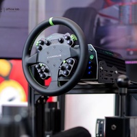 Volante de Carreras CAMMUS 15Nm Direct Drive DDWB Sim Simulator GT1 con Pedales LC100 para Juegos de PC