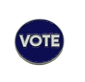 Pin de Votación <span class=keywords><strong>Swing</strong></span> Phi en Blanco y Negro Esmaltado - Product Image 5