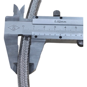 Raccord <span class=keywords><strong>d</strong></span>'<span class=keywords><strong>eau</strong></span> en laiton tressé nickelé avec joint EPDM, en acier inoxydable 304, F1/2*F3/8 DN8, pour toilettes et lavabos, vente directe usine - Product Image 6