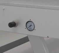 Laminateur de table intelligent YA1325 4*8 pieds, machine à plat à froid pour film, papier, plastique, bois - Fonctionnement manuel, facile à utiliser