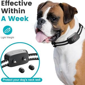 2025 Wiederauf lad bares Hunde halsband Bark Deter rent Device <span class=keywords><strong>Stop</strong></span> Dogs vom Bellen für große Hunde - Product Image 4