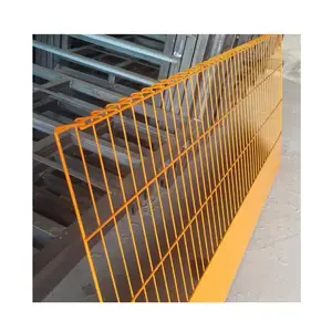 Avec Toe Board Housed Steel Edge Barriers Fence Utilisé pour l'ingénierie de construction
