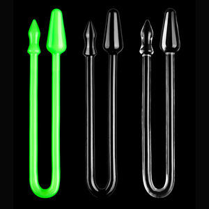 Plug anal double tête transparent extra long de 90 cm, outils de stimulation post-sexuelle pour hommes et femmes, Dongguan, <span class=keywords><strong>gay</strong></span> - Product Image 1