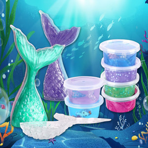 Kit de Slime de Sirena DIY 2026 para Niñas, Divertido, Suave y No Pegajoso, Kit para Hacer Slime de Mantequilla, Juguete para Niños de 8 a 12 Años, Niñas y Niños - Product Image 5