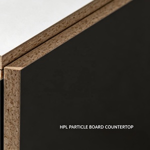 <span class=keywords><strong>Piano</strong></span> di <span class=keywords><strong>Lavoro</strong></span> per <span class=keywords><strong>Cucina</strong></span> <span class=keywords><strong>in</strong></span> Pannello Truciolare Laminato HPL Ignifugo con Effetto <span class=keywords><strong>Legno</strong></span> e Bordo Dritto per Progetti Personalizzati all'Ingrosso - Product Image 6