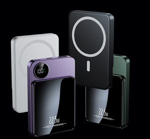 Cargador Inalámbrico Magnético de 22.5W, <span class=keywords><strong>Batería</strong></span> Externa <span class=keywords><strong>Portátil</strong></span> de 10000mah Ultrafina con Carga Rápida, <span class=keywords><strong>Batería</strong></span> de Litio-Polímero - Product Image 4