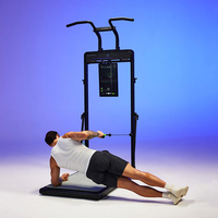 INNODIGYM L11 Machine à câbles multifonctionnelle en acier au carbone pour usage domestique, entraîneur de force à double réglage
