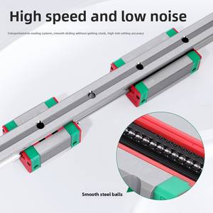 HIWIN الأصلي تايوان أجزاء التشغيل الآلي على سبيل المثال سلسلة المنزلق دليل خطي السكك الحديدية مع محمل الأساسية في المخزون - Product Image 2