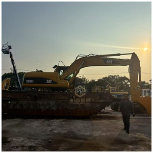 Excavadora marina Caterpillar 320CL 320, draga, anfibia de doble uso, modelo 2022, motor diésel de 26 toneladas, alta eficiencia de trabajo. - Product Image 4
