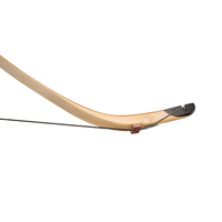 Arc turc laminé en fibre de verre et en bambou, cuir de vache, bois, arcs recurve, vente d'usine