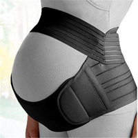 Réglable grande taille femmes Abdomen pelvien grossesse ventre colonne vertébrale taille bande de soutien ceinture de maternité