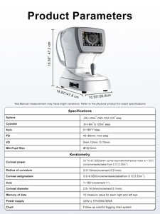 เครื่องวัดสายตาอัตโนมัติ Aist Optics FA-6500K พร้อมกล้องและที่รองคางปรับได้สำหรับการตรวจวัดสายตา - Product Image 6