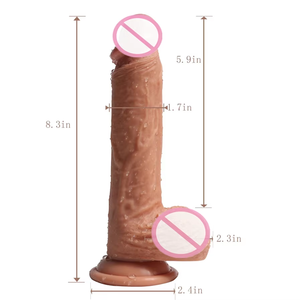 Juguete Sexual para Mujeres, Dildo de Silicona Realista con Ventosa, Tamaño Grande - Product Image 5