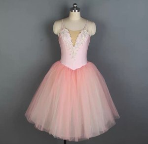 Abito tutù rosso da <span class=keywords><strong>ballerina</strong></span> Giselle per ragazze e donne, costume per spettacoli teatrali, abiti lunghi da ballo. - Product Image 6