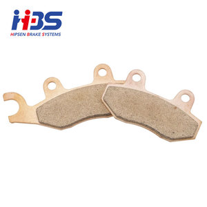 Nouvel ensemble de plaquettes de frein à disque en cuivre fritté HBS pour Peugeot Satelis 125/Geo RS 250/Satelis RS 250 (FA228 5RM W0045 10) - Product Image 3