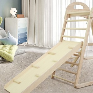 Solid Wood Climbing <b>Frame</b> For Children Indoor Slide <b>Swing</b> Combination Play Structure 4-6 Years Old Unisex Home Use - Product Image 3