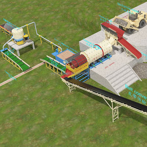 Alüvyon altın makinesi alüvyon altın kurtarma ekipmanları alüvyon Placer altın çıkarma makinası - Product Image 1