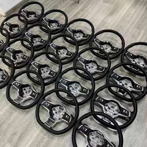 Volant sport en cuir JIANSHAN TF-0027 à 3/4 branches, plusieurs tailles de poignées pour Volkswagen <span class=keywords><strong>Golf</strong></span> MK6/MK7/MK7.5/<span class=keywords><strong>GTD</strong></span>/GTE/R Passat - Product Image 6