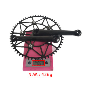 Kettenrad und Kurbel Rennrad Faltrad Fahrrad mit festem Gang Rennrad Single Speed Bike46T/48T/50T/52 T56T - Product Image 5