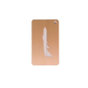 Customized Bulk <b>Name</b> <b>Tags</b> Anodized Aluminum Travel ID Luggage <b>Tags</b> in Airplane Design Personalized <b>Tags</b> - Product Image 3