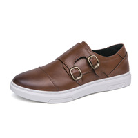 Chaussures de mariage pour hommes, tailles 38-46, confortables, durables, décontractées, couleur blanche, à boucle, antidérapantes, en EVA, printemps-été