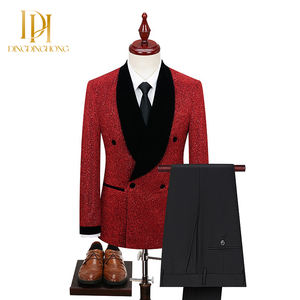 Trajes de escenario brillantes <span class=keywords><strong>para</strong></span> hombre, chaquetas de traje ajustadas de gran tamaño, conjuntos de vestidos de boda y <span class=keywords><strong>disfraces</strong></span> de actuación - Product Image 6