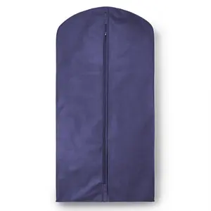 Housse anti-poussière pour vêtements sac de rangement pour garde-robe domestique non tissé manteau costume sac de rangement anti-poussière anti-moisissure étanche à l'humidité