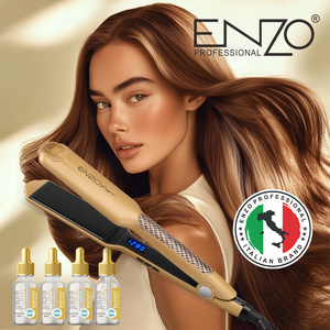 <span class=keywords><strong>Plancha</strong></span> de Pelo Profesional de Alta Potencia ENZO, la Más Vendida, <span class=keywords><strong>para</strong></span> Tratamiento de Queratina, Placas Anchas - Product Image 2