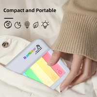 Kids Electronic Piano Keyboard Toy Light Touch Screen Interactive Educational Plastic 5 Instruments 13 Melodies 3 AAA Battery