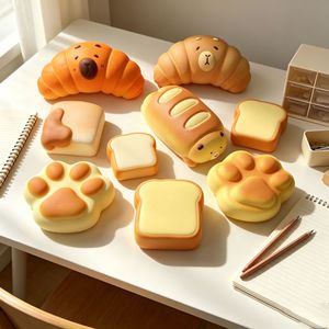 Juguete Antiestrés de Pata de Gato, con Forma de Comida Realista, de Rebote Lento, Regalo para Niños y Niñas de 15 Años - Product Image 2