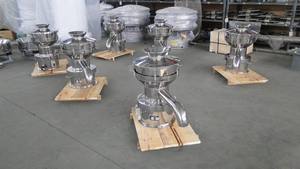 Tamiz vibrador de cribado de harina de modelo pequeño, tamiz de alimentos en polvo, filtro de vibración líquido, máquina de pantalla vibratoria Circular - Product Image 3