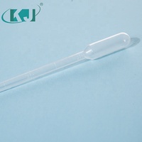 Médicaux jetables en plastique dropper pasteur Micro pipette Double ampoule Double Volume Exact 20 50 60 80 100 120 250 500ulISO13485