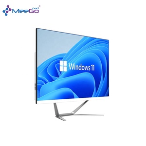 OEM ODM layar FHD tanpa batas 27.8 inci Intel Ultra7 155U Ultra5 125U 12 Core 4.3GHz CPU SSD HDD EU UK bingkai logam PC Mini - Product Image 1