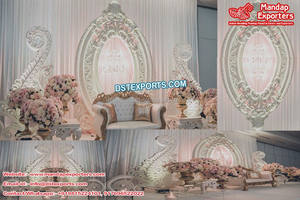 Decoración de Escenario de Boda, Lámparas Marroquíes, Pilares de Lámpara Marroquí para Decoración de Escenario de Boda, Lámparas Marroquíes Blancas de Ensueño - Product Image 4