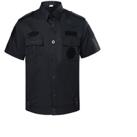 Uniforme de Seguridad Económico Ropa de Guardia de Seguridad Personalizable con Logo Verano Camiseta de Seguridad para Hombre