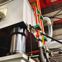 Presse hydraulique à double action pour la fabrication de plaques d'immatriculation de voiture 315T/500T avec coussin de protection