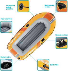 <span class=keywords><strong>Bateau</strong></span> pneumatique pliable portable <span class=keywords><strong>INTEX</strong></span> 66312 66313 SPORT SERIES <span class=keywords><strong>CHALLENGER</strong></span> pour activités nautiques et pêche - Product Image 5