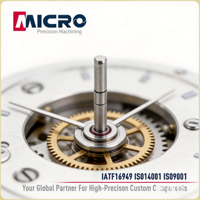 Axe d'horloge usiné sur mesure par CNC pour montre de poche, horloge murale et applications de minuteries industrielles