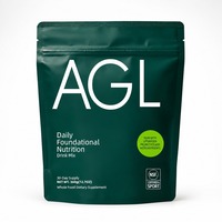 Poudre Nutritionnelle Verte OEM Marque Blanche Multivitamines Probiotiques Superaliments Bien-être Quotidien Soutien Immunitaire et Digestif pour Adultes