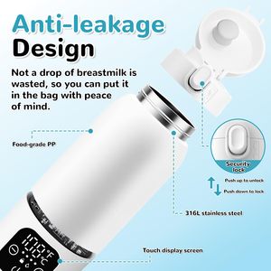 Calentador de Biberones Portátil Inalámbrico para Viajes, Taza Calefactora para Leche de Fórmula y Uso en Movimiento - Product Image 3