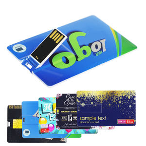 Tarjeta de plástico personalizada, unidad <span class=keywords><strong>Flash</strong></span> USB 2,0 3,0, 1GB, 2GB, 4GB, 8GB, 16GB, 32GB, 64GB - Product Image 3