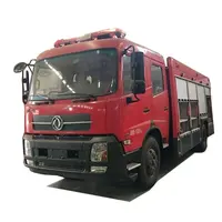 4 cbm cbm 2 incêndio do tanque de espuma do tanque de água de Combate A Incêndio Do Caminhão motor Dongfeng TianJin Caminhão De Incêndio de Espuma Para Venda