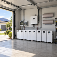 Achetez un système d'énergie solaire complet pour usage domestique 5KW 10KW, système d'énergie solaire hybride complet, système de stockage de batterie au lithium 10KWH