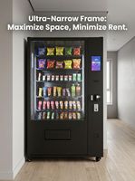 Máquina Expendedora Comercial de Pringles Zhongda, Compartimentos de Múltiples Niveles, Pantalla Táctil LCD, Recibos Digitales, Múltiples Opciones de Pago