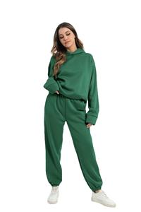 Nouveaux ensembles de survêtement 2 pièces pour femmes, survêtement épais, automne hiver, sweat-shirts chauds, haut et pantalon, ensembles de survêtement, pantalons de jogging, tenues de sport - Product Image 5