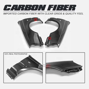 Guardabarros delantero bien hecho para Nissan Stagea M34 WGC34 OE Material de fibra de carbono - Product Image 3