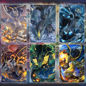 MS Bestseller Premium Pokemoned Premium Art Board Pictures Comic Art Slabs Mewtwo Base Set Fan Art Cards English Board Game - Product Image 2