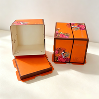 Boîtes à gâteaux mousse de style cadeau de luxe avec logo personnalisé en estampage à chaud, emballage élégant pour gâteaux en tranches