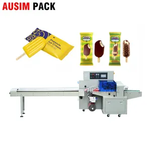 Cookie With Tray Packing Machine Biscuit Packing Hot Sale Biscuit Cookie Pillow Packing Machine